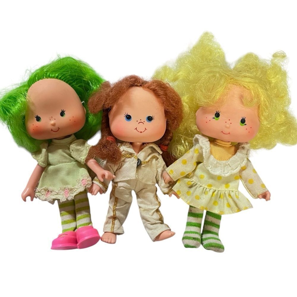 Vintage 1979 Strawberry Shortcake Dolls